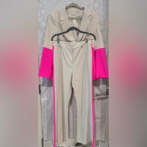 Set cream and pink brand new